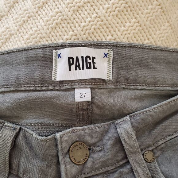 PAIGE Verdugo Ankle Skinny Jeans in Faded Vine. Size 27 - Picture 10 of 12